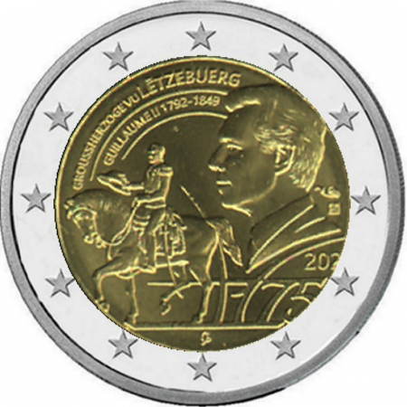2 € Luxemburg - 2024 - Großherzog Guillaume II.